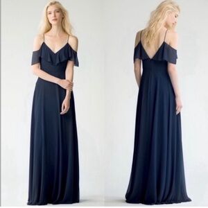 ✨Jenny Yoo Mila Dress- Navy Blue- Size 12- NWOT ✨